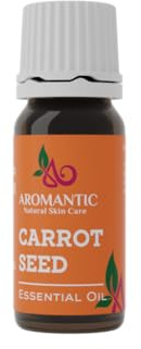 Morotsfröolja – Ren naturlig ansiktsolja för ungdomlig, tonad & strålande hud – Antioxidant-rik, idealisk för mogen & torr hudtyp 10 ml (100 ml)