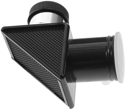 KOMBIUDA Adaptador Diagonal de 90 Grados para Telescopio Astronómico Espejo Óptico, Construcción Resistente, Plástico y Vidrio, Conexión Estándar de 0,965 Pulgadas Varios Estilos