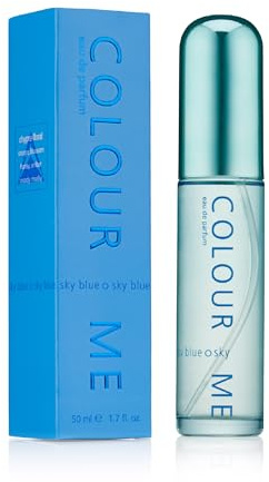 COLOUR ME Sky Blue - Fragrance for Women - 50ml Eau de Parfum, by Milton-Lloyd