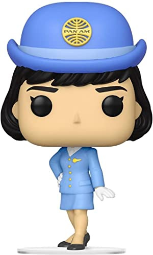 Funko POP! Ad Icons: Pan Am Stewardess Am - Stewardess Without Bag - Pan-Am - Collectable Vinyl Figure - Gift Idea - Official Merchandise - Toys for Kids & Adults - Ad Icons Fans