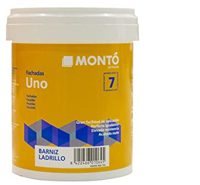 Barniz al Agua Transparente para Ladrillo - Protege e Impermeabiliza Superficies Porosas (4L, Mate)