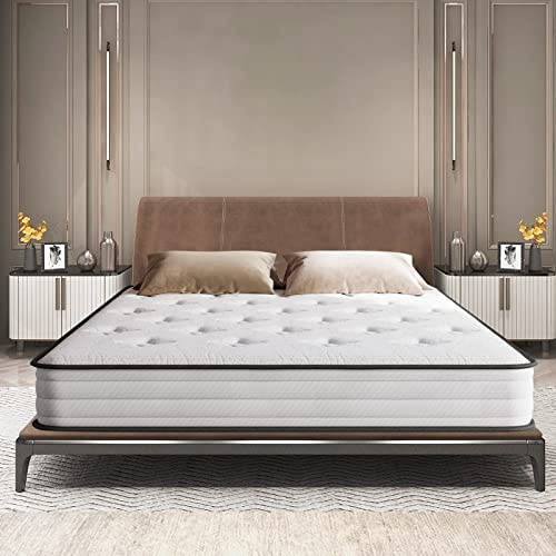 IZTOSS Matelas Mémoire de Forme 140x200 cm, 11 Zones Différenciées, Épaisseur 16 cm Matelas Confort