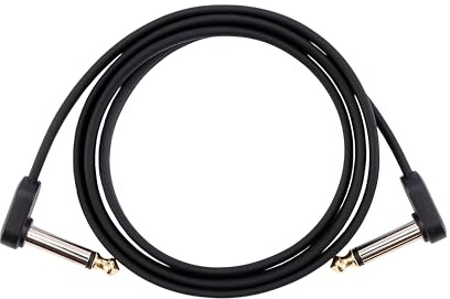 D'Addario Planet Waves Gitarren-Patchkabel – Pedalboard-Kabel – Custom Series – Geo-Tip-Stecker – 91 cm – rechtwinklige Enden