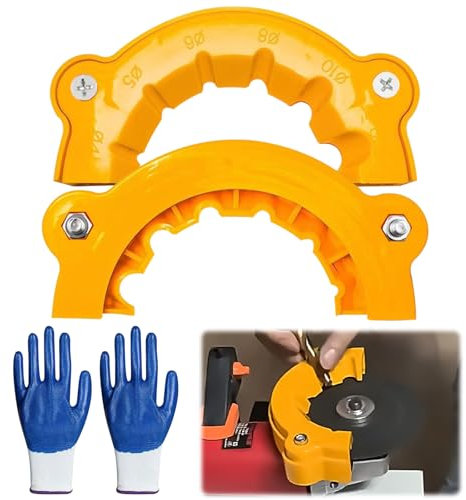 Bohrerschleifgerät Zubehör 2025 Neuer Bohrerschärfer Für Alle Bits 2 Stück Bohrer Schleifen Vorrichtung Bohrer Schleifen Tragbare Bohrerschleifhilfe Bohrer Schleifmaschine set Mit Schutzhandschuhe