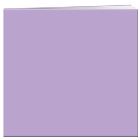 Pioneer Pastel Leatherette Post Bound Album 12X12-Lavender