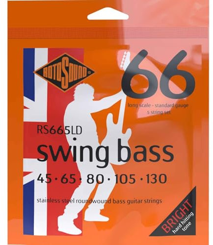 Rotosound Swing 66 45-130 5 String RS665LD
