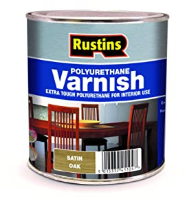 Rustins Polyurethane Varnish Oak Satin 1 l