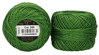 258 – ankare pärlbomull nr.8