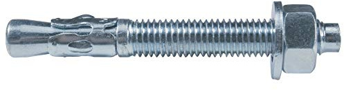 fischer - Anclaje metálico perno FWA 20X160 en caja de 10 uds., taco metálico macho homologado para aplicaciones de alto rendimiento en hormigón con acabado tipo espárrago