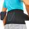AVESTON Soporte de espalda para aliviar el dolor de espalda baja, cinturón de 6 costillas con soporte de almohadilla lumbar para hombres/mujeres, ligero, delgado, rígido, ajustable - Grande