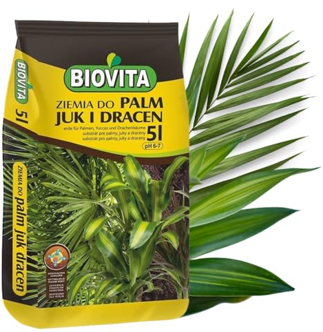 Erde 5L für Grünpflanzen - Blumenerde für Zimmerpflanzen, Balkonpflanzen, Gartenpflanzen, Gewächshauspflanzen, Grünpflanzen - Pflanzerde - Zimmerpflanzenerde