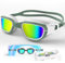 Zeligerstar Polarisiert Schwimmbrille,Anti-Beschlag swimming goggles für Erwachsene Jugendliche,Polarisierte UV-Schutzbrille Schwimmbrille für Herren und Damen