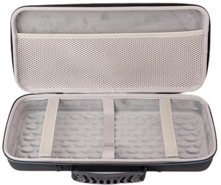 BaotyJie Étui de Rangement Rigide à 75% pour Clavier, Coque légère et élégante, Sac à Main de Protection résistant à l'eau, Sac de Rangement pour