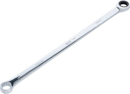 BGS 7246 | Llaves de estrella de carraca y llaves de estrella | extra larga | 16 mm