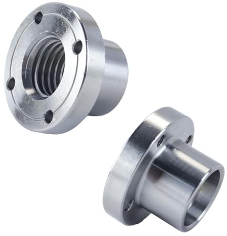 Ausi Wood Lathe Steel Faceplate Fit for 1-8TPI Thread Turning Machine Chuck Flange Faceplate for Wood Turning Tools (2inch)