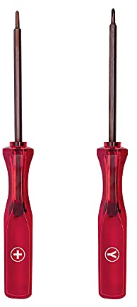 Mcbazel Tri-Wing & Philips Screwdriver Set for GBA NDS DSL Dsi 3DS XL/Wii/PS4/Switch/Switch2/Switch OLED Controller (Set of 2)