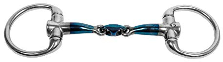 Trust Sweet Iron-Pony eggbut-eliptical-12mm Olivenkopfgebiss Doppelt gebrochen 10,5 cm