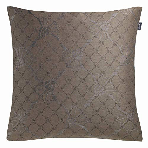 Joop! Living Zierkissenhülle ohne Füllung Reflection Farbe Taupe Größe 50x50cm verdeckter Reißverschluss Cornflower