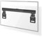 Nedis Universal Micro-Gap Fixed TV Wall Mount for 43-100 TVs up to 75kg - Ultra Slim 9.5mm