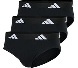 Adidas Biancheria Intima da Uomo (Confezione da 3), Black_4am001, M