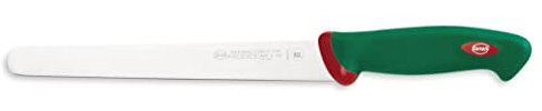 Sanelli Premana Coltello Prosciutto, Acciaio Inossidabile, Verde, 24 cm