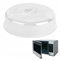 Microwave Covers Ventilated Food Plate Vented Splatter Guard Cover Food Safe Microwave Lid Cover Microwave Lid Cover for Food Microwave Plate Cover Microwave Food Cover (26 cm plate)