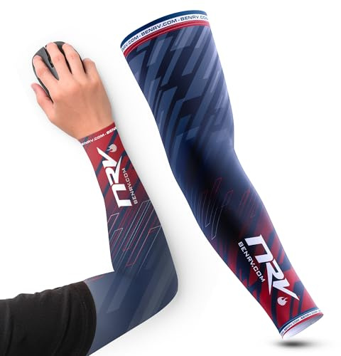 NRV Manchette de Compression Gaming - Edition France - Améliorez Votre Performance eSport (France, L)