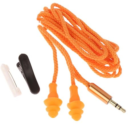 Ear Protection Headphones - Noise Reduction Ear Plugs - with Clips Soundproof Headphones for Noisy Environment Phone Calls Studying Teens Children Factory Working Job Site