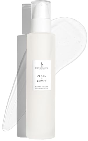 Waschgel zur Gesichtsreinigung mit Salicylsäure & Bio Aloe Vera 150ml - Naturkosmetik Face Cleanser zur Gesichtspflege mit Hyaluron - Anti Pickel Reinigungsgel gegen Unreine Haut by Mother Nature