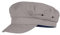 MADSea Unisex Canvas Elbsegler Schirmkappe Schirmmütze, Farbe:grau, Größe:L