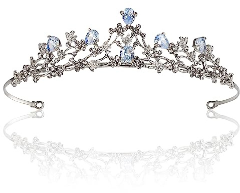 DGN Princesse Diadème Mariage, Diadème de Mariée en Cristal
