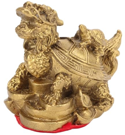 Figuras Decorativas, Decoracion Hogar, Decoración Feng Shui, Tortuga Dragón Tortuga Base De Dinero Estatua Estatua Decoración Feng Shui Tortuga Dragón Feng Shui Fundición De Cobre Decoración Artesanal