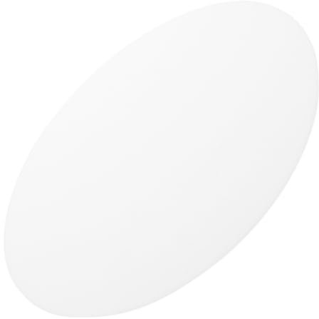 Mikinona Acryl Diffusor Lampenschirm Rund 22,2cm × 1mm Doppelseitig Satin Kompatibel Mit Deckenleuchten Und Downlights Staubabweisend Langlebig