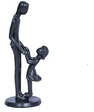 HAFKOIS Dad Gifts from Daughter Birthday Gifts for Dad Father Daughter Heartwarming for Dads Figurine Love Sculpture Decoration for Fathers Day Christmas Statue for New Stepdad Husband