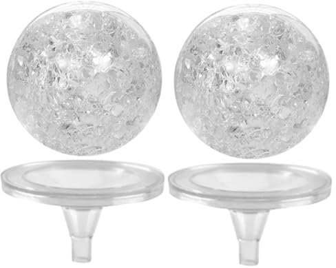 Kisangel Palline Decorative Sfere Artigianato Sfere Rondonde Palline Piccole di Decorazioni per Camera da di Delicata per Tavolo