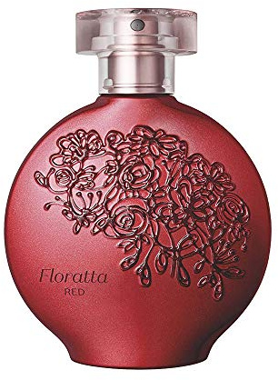 O Boticário - Floratta Red - Eau de Toilette EDT Colonia - Perfume Para Mujer - Fragancia Floriental Frutos Rojos 75 ml