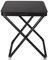 your GEAR Tavolino 3D Campinghocker mit Abnehmbarer Tischplatte, Aluminium Klapphocker, Beistelltisch, Hocker, Quick Dry Mesh Polsterung, Leicht, Tragbar, Garten, Caravan