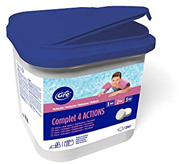 GRE 76006L - CLORO 4 ACCIOBI IN TABLET 250 GRAMMI Confezione 5KG