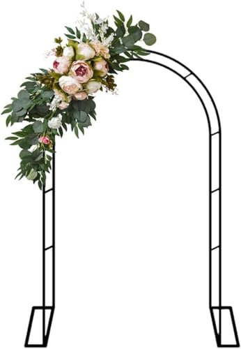 WCQSYY Arco De Jardin para Plantas Arco De Hierro Forjado para Plantas Trepadoras Arco De Rosales para Plantas Trepadoras,Verde,W3.5M*H2.2M
