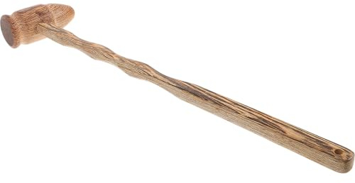 Baluue Martillo Masajeador de Madera para Espalda Diseño Ergonómico, Herramienta Portátil para Mejorar y Ejercitar Músculos en Deportistas y Bailarines
