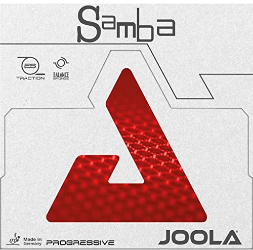 JOOLA Revêtement Samba noir 1,8 mm