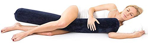 ByMySide Gonfiabile Boomerang Cuscino/Cuscino da Viaggio Blu Navy