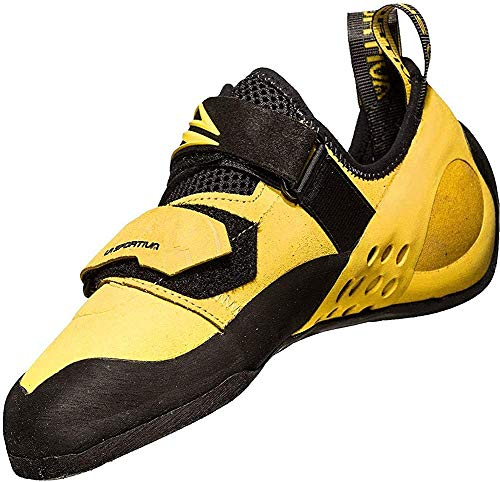 La Sportiva Katana Zapatos de Escalada, Unisex niños, Multicolor (Yellow/Black 000), 35.5 EU (3 Infantil UK)
