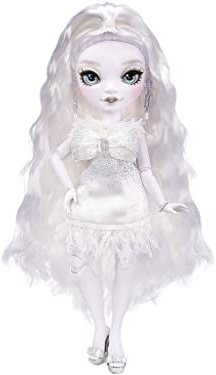 Rainbow High Shadow High Series - NATASHA ZIMA - Greyscale Fashion Doll With Wavy White Hair, Two Designer Outfits And Accessories - Collectable - For Kids Ages 6+