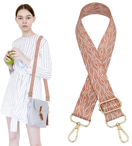 Traziewell Breitem Schultergurt für Handtaschen 3.8cm Breit Taschengurte zum Wechseln Taschenband Schulterriemen Taschengurt für Taschen Trageriemen Taschenriemen Handtaschen Gurt 0227