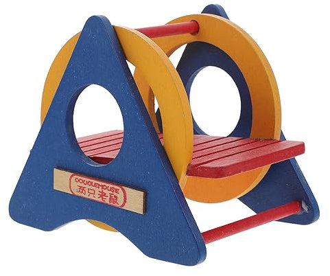 POPETPOP Bunte -wippe Für Kleintiere Spielzeug Für Hamster Meerschweinchen Und Mäuse Natürlichem Und Entspannen