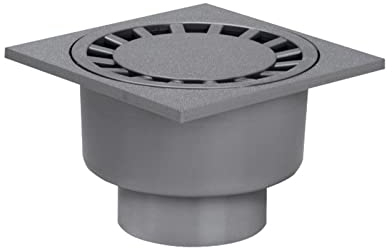 RUG Self Haus- und Hofablauf 20x20cm befahrbar senkrechter Ablauf DN 75/110 316777