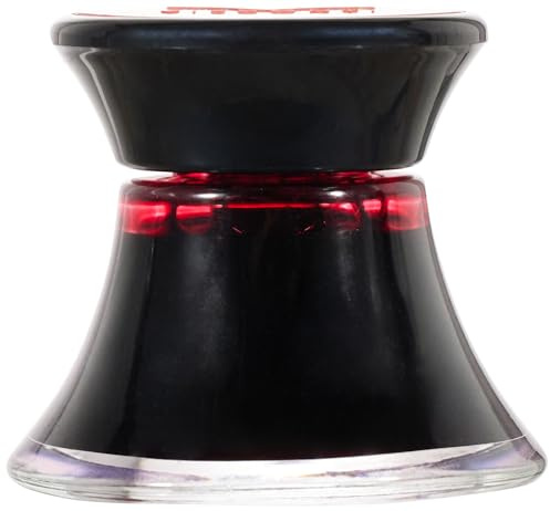 Calamaio in vetro Visconti Rosso 50ml