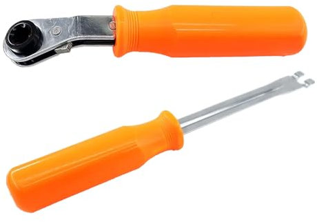 NOENNULL Set di Chiavi a Cricchetto, Chiave a Cricchetto Chiave a Cricchetto in Acciaio Cr V Chiave a Cricchetto Portatile con Leva per Manutenzione di Riparazione