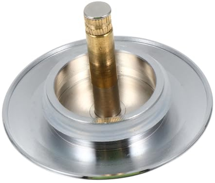 Bouchon de Siphon de Sol en Métal Argenté, pour Évier et Baignoire